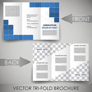 三折页背景模板