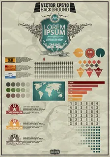 图形数据报告03-矢量素材