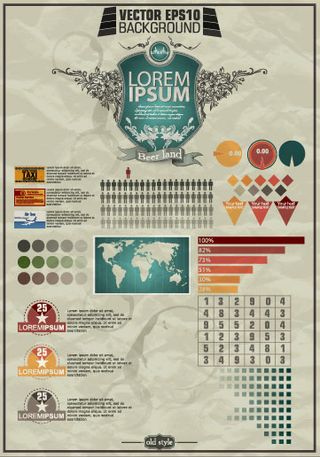 图形数据报告03-矢量素材