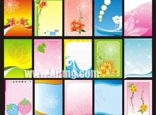 展板海报模板设计矢量素材