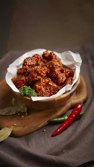 糖醋排骨高清摄影图片