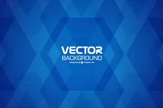 蓝色的几何背景