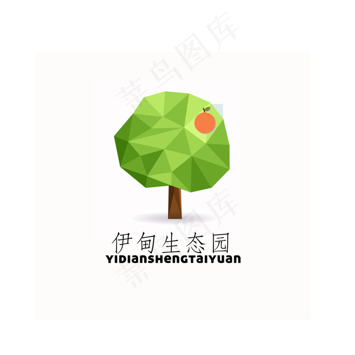 果树 LOGO(5906X5906(DPI:300))psd模版下载