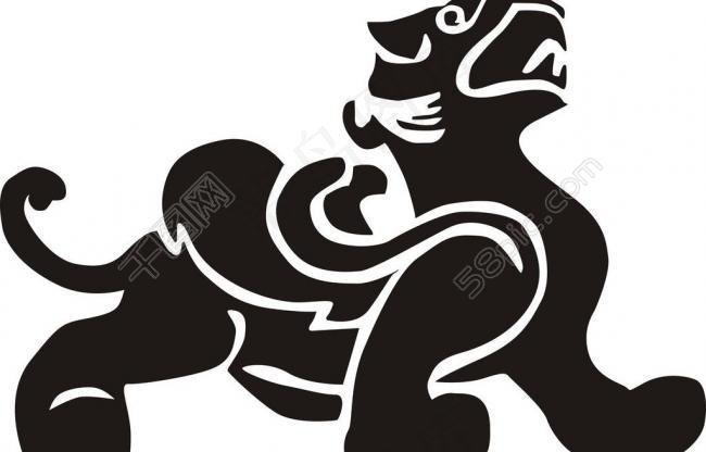 动物剪影图图片cdr矢量模版下载
