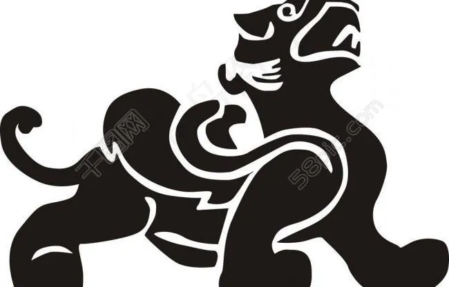 动物剪影图图片cdr矢量模版下载