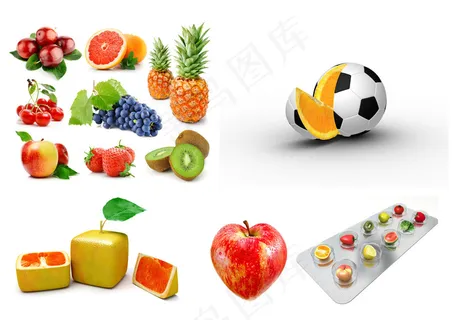 创意新鲜水果图片