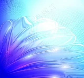 蓝色动感线条图片