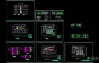面包店CAD施工图