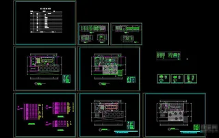 面包店CAD施工图