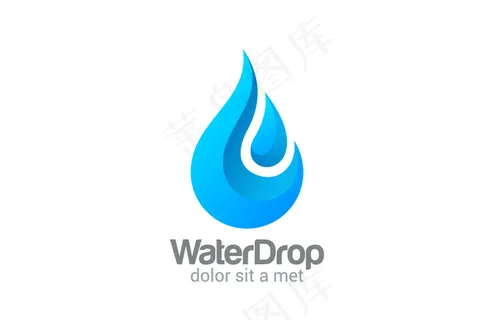 水滴logo设计图片 水滴logo设计图片