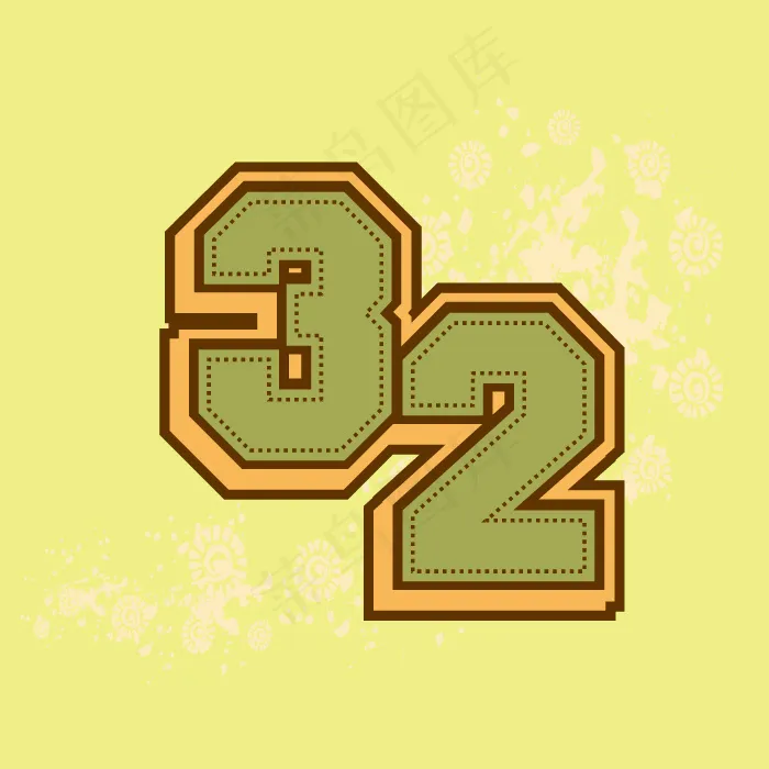 印花矢量图 文字 数字 男装 免费...ai矢量模版下载