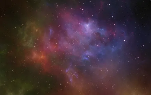 彩色星云 彩色星云