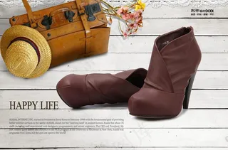 单鞋广告 女鞋海报图片