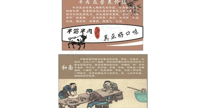 牛肉面图片cdr矢量模版下载