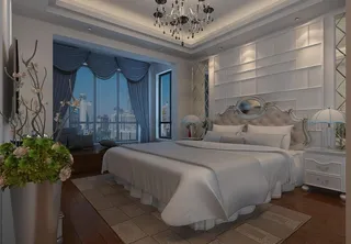 欧式卧室效果图图片