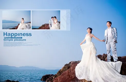 婚纱数码模版图片