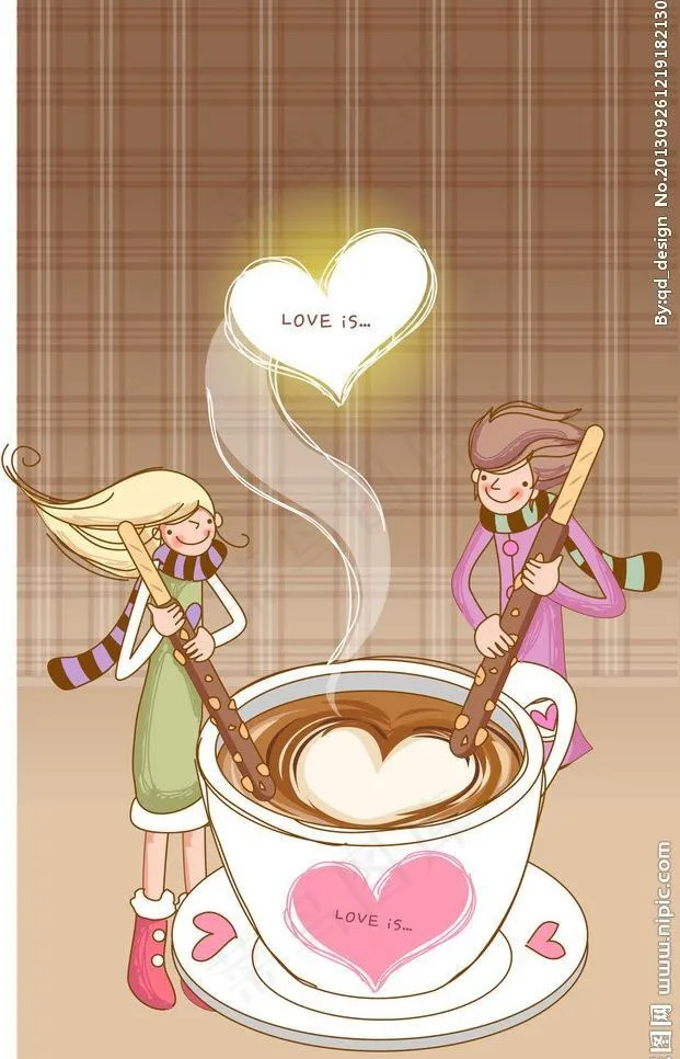 情人节图片ai矢量模版下载