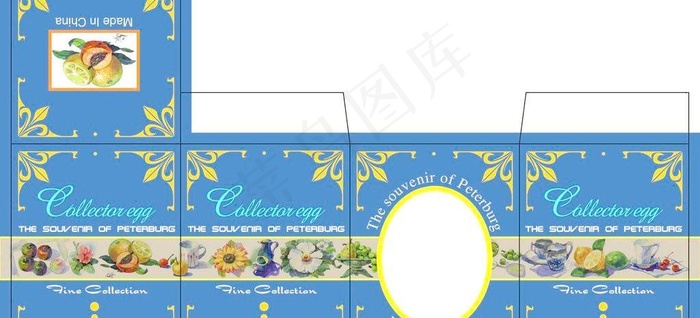 陶瓷包装图片psd模版下载