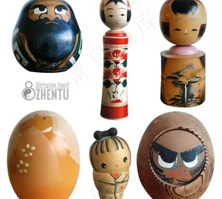可爱日本木偶图片