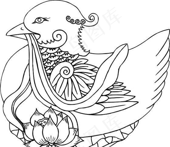 吉祥图案 黑白 中华传统 矢量 AI_0020