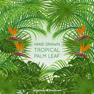 绿色背景矢量图