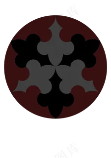 径向对称的图案