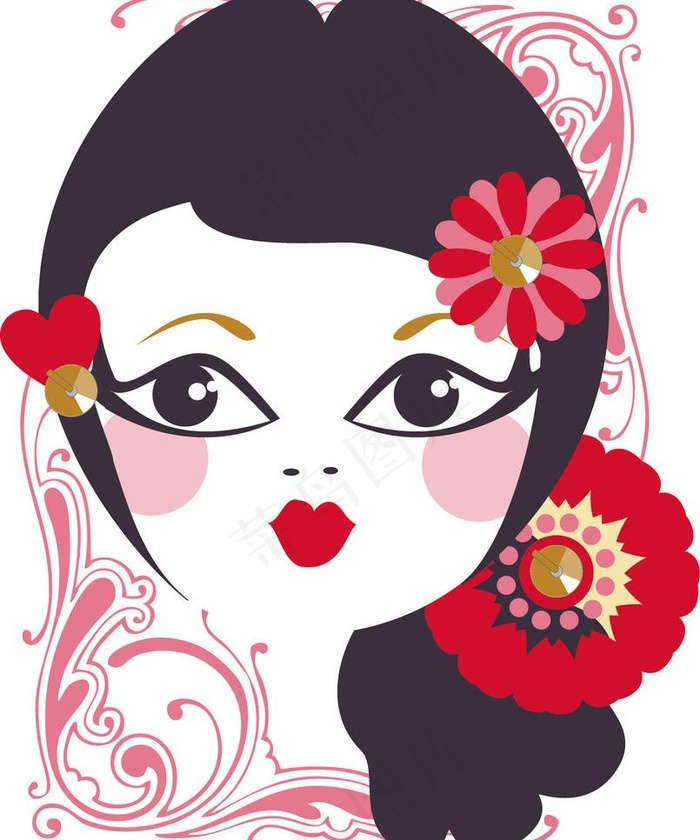 美女头像图片