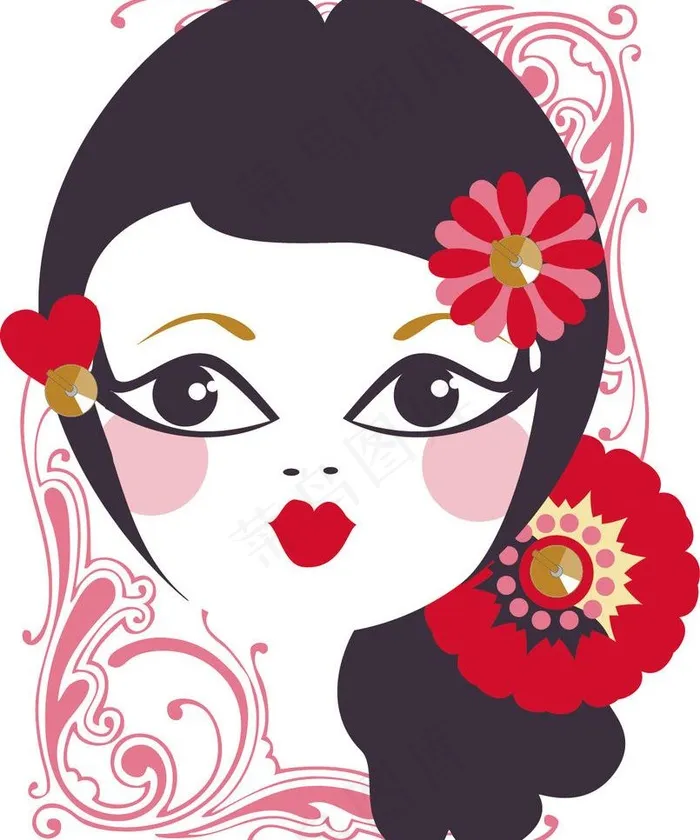 美女头像图片