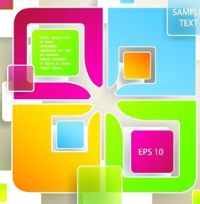 向量的业务模板创意设计04