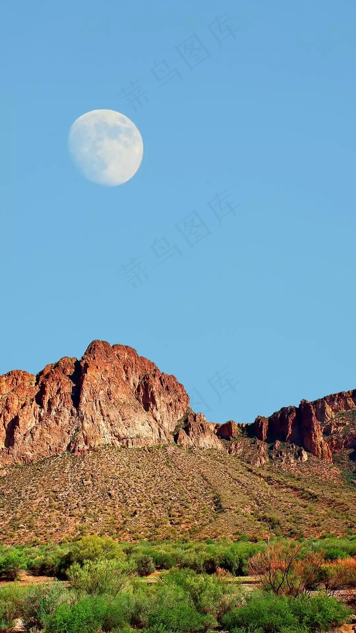 月亮高清摄影图片
