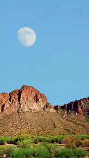 月亮高清摄影图片