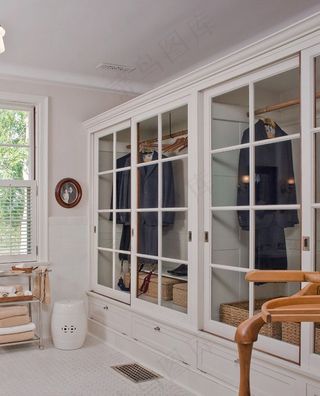 衣帽间衣柜效果图