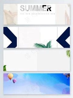 夏季上新banner背景 夏季上新banner背景
