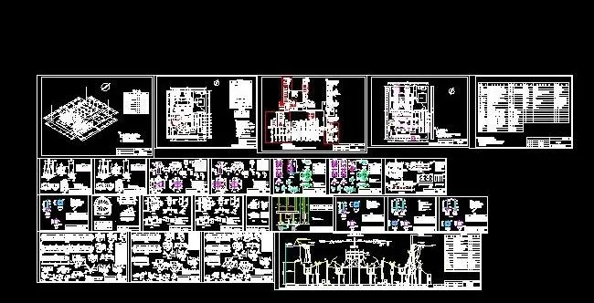 全套35kv变电站设备基础施工图