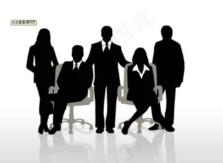 商务人士矢量素材免费下载