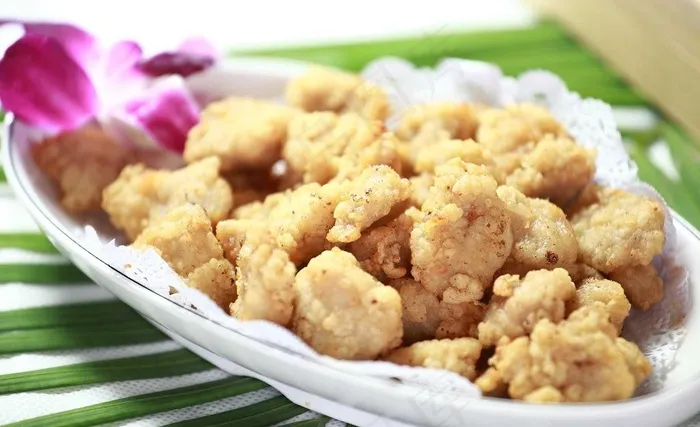 盐酥鸡图片
