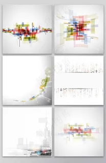 科技感变幻素材AI矢量图下载