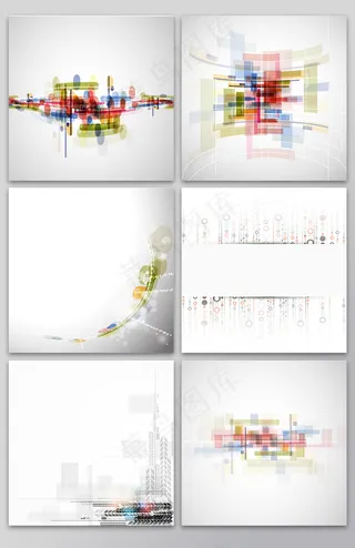 科技感变幻素材AI矢量图下载