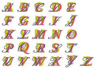 创意英文字体设计