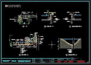 水池&木栈道施工图