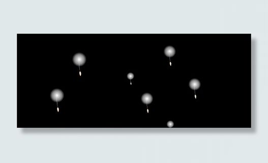 蒲公英向左飘扬flash