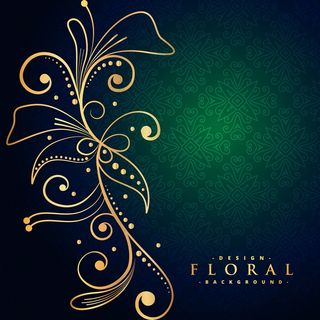 绿色背景矢量图