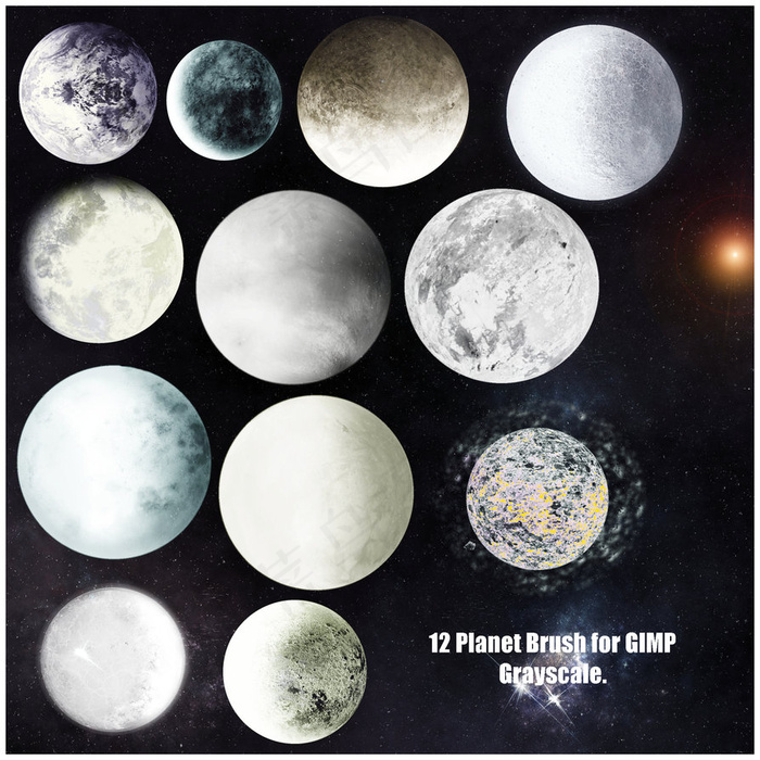 12款高清晰 GIMP&...