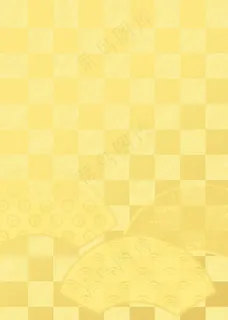 淡黄褐色衬扇形点缀单页背景图