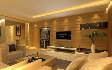 简约样板房室内空间3dmax模型免...