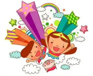 卡通儿童插画图片