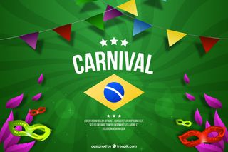 绿色背景矢量图