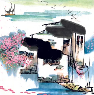 唯美江南夏季风景图 唯美江南夏季风景图