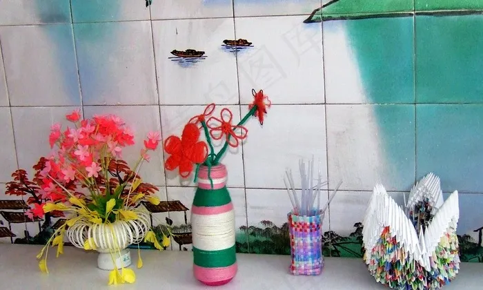 一中学生美术作品图片