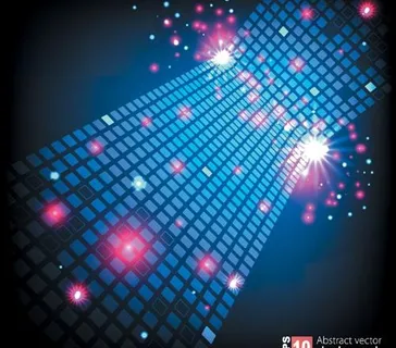 方格科技背景矢量素材二 方格科技背景矢量素材二